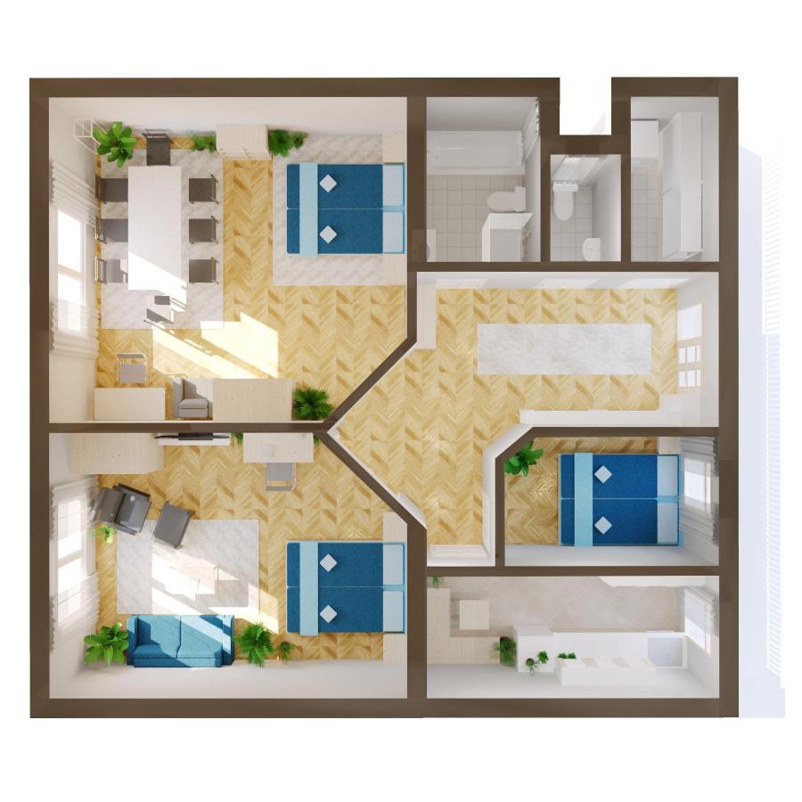 בודפשט Residence In The Pedestrial Area מראה חיצוני תמונה